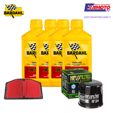 KIT TAGLIANDO BARDALH + FILTRI OLIO E ARIA PER YAMAHA YZF-R1 2009-2013