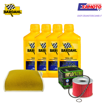 KIT TAGLIANDO BARDALH + FILTRI OLIO E ARIA PER KAWASAKI GPZ 1100 95-98