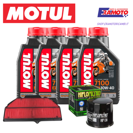 KIT TAGLIANDO BARDALH XTC 10W40 + FILTRI OLIO E ARIA PER SUZUKI GSX-R 1000 09-11