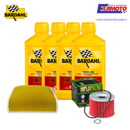 KIT TAGLIANDO BARDALH + FILTRI OLIO E ARIA PER KAWASAKI GPZ 1100 95-98