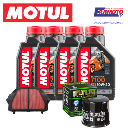 KIT TAGLIANDO MOTUL + FILTRI OLIO E ARIA PER YAMAHA YZF-R6 2010-2018