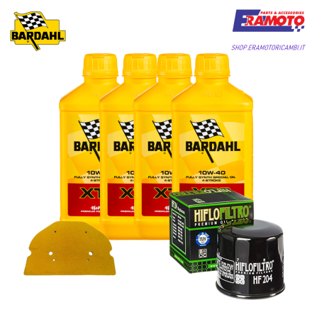 KIT TAGLIANDO BARDALH + FILTRI OLIO E ARIA PER KAWASAKI NINJA ZX-7R 96-03