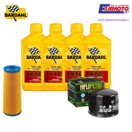 KIT TAGLIANDO BARDALH + FILTRI OLIO E ARIA PER MOTO GUZZI 850 T3 1000SP 79-85