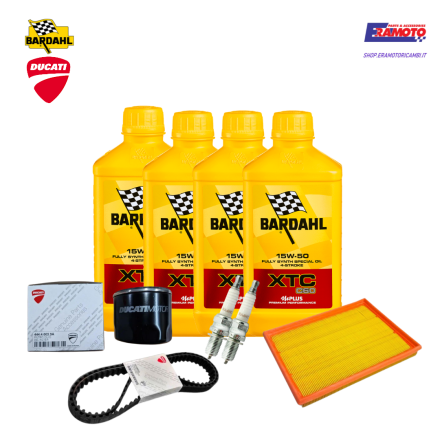 KIT TAGLIANDO COMPLETO ORIGINALE PER DUCATI MONSTER 620 02-06 S2R 800 05-07 MONTSER 800 iE 03-05