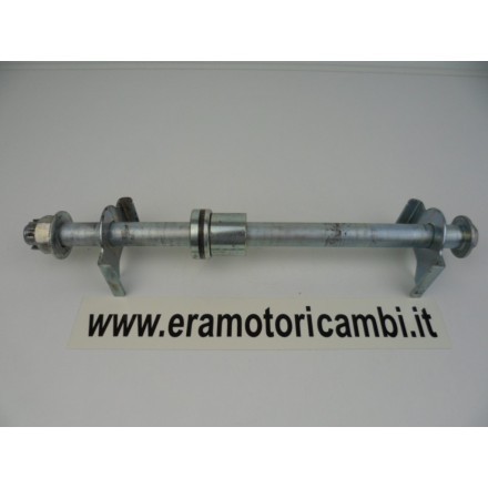 ASSE PERNO ASSIALE FISSAGGIO RUOTA POSTERIORE CON BOCCOLE KAWASAKI ER-5 500 2005