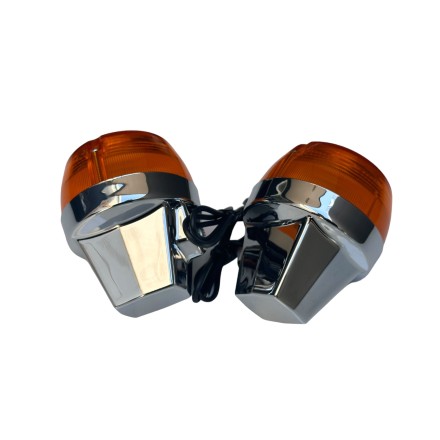 COPPIA FRECCE INDICATORI PER MOTO GUZZI 350 V35 II / 850 T3 (1979-1985)