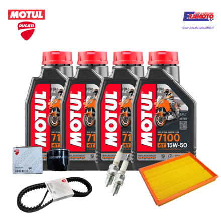 KIT TAGLIANDO COMPLETO ORIGINALE PER DUCATI MONSTER 620 02-06 S2R 800 05-07 MONTSER 800 iE 03-05