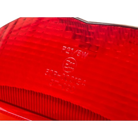 VETRO FARO FANALE STOP POSTERIORE PER BMW F650 GS F800 ST G650 R1200 GS ("00-10)