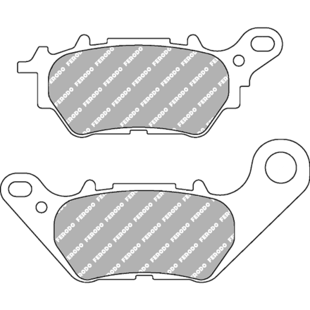 FERODO PASTIGLIE FRENO ECO FRICTION PER YAMAHA MT-03A YZF R3A 320 2015-2016