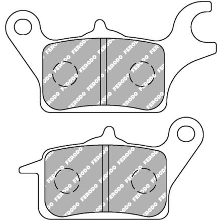 FERODO PASTIGLIE FRENO ECO FRICTION PER HONDA AFS 110 2012-2016