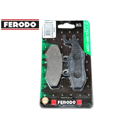 FERODO PASTIGLIE FRENO PER PIAGGIO BEVERLY MEDLEY MP3 X8 X9 X10 APRILIA SR 125