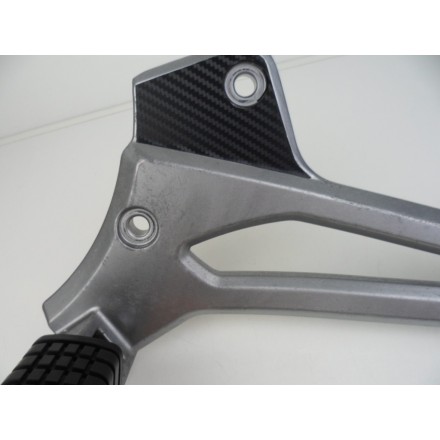 SUPPORTO PEDANA COMPLETA DI PEDALINI POGGIAPIEDE SINISTRA KAWASAKI ER-5 500 2005