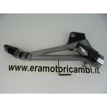 SUPPORTO PEDANA COMPLETA DI PEDALINI POGGIAPIEDE DESTRA KAWASAKI ER-5 500 2005