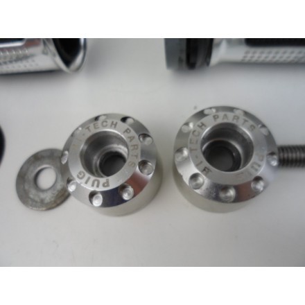 PUIG COPPIA MANOPOLE COMPLETE DI CONTRAPPESI MANUBRIO KAWASAKI ER-5 500 2005