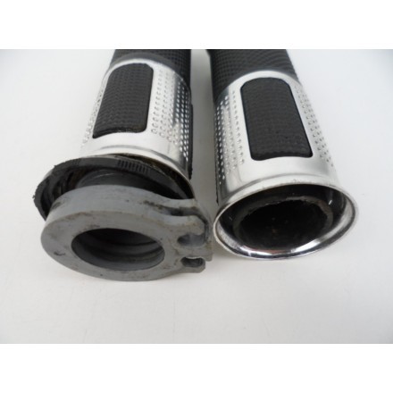 PUIG COPPIA MANOPOLE COMPLETE DI CONTRAPPESI MANUBRIO KAWASAKI ER-5 500 2005