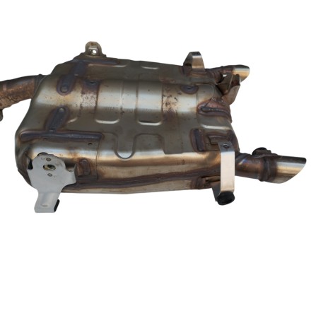 MARMITTA SCARICO SILENZIATORE TERMINALE ORIGINALE SUZUKI GSR 600 2006