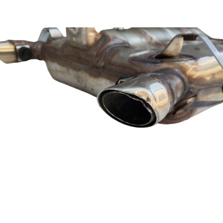 MARMITTA SCARICO SILENZIATORE TERMINALE ORIGINALE SUZUKI GSR 600 2006