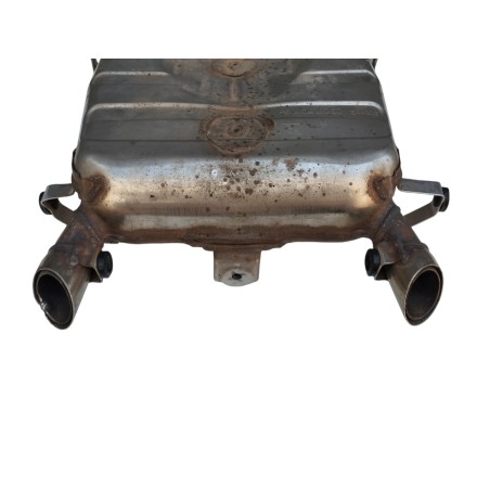 MARMITTA SCARICO SILENZIATORE TERMINALE ORIGINALE SUZUKI GSR 600 2006