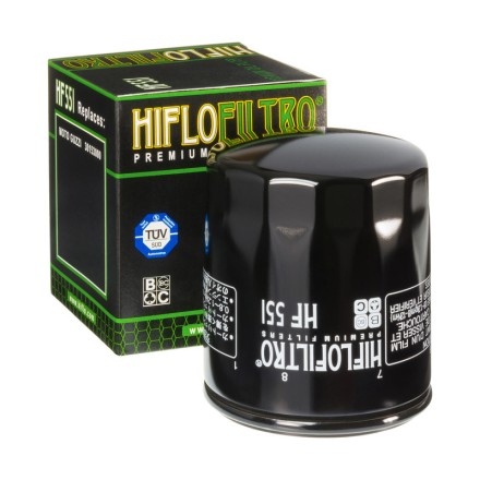 FILTRO OLIO HF551 PER MOTO GUZZI BELLAGIO 940 BREVA 850 1100 1200 California EV PER SYM
