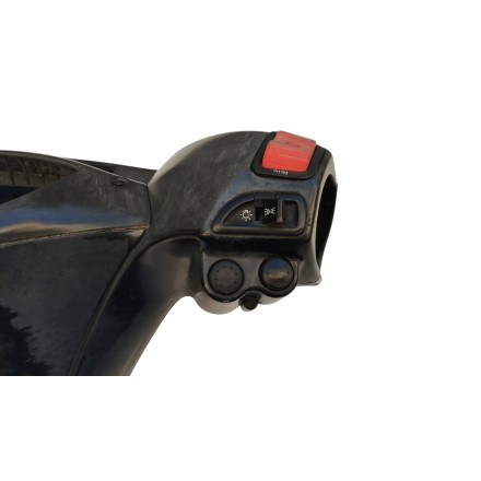 CARENA COVER COPERCHIO SCATOLA MANUBRIO STERZO ORIGINALE PIAGGIO X9 250 2000