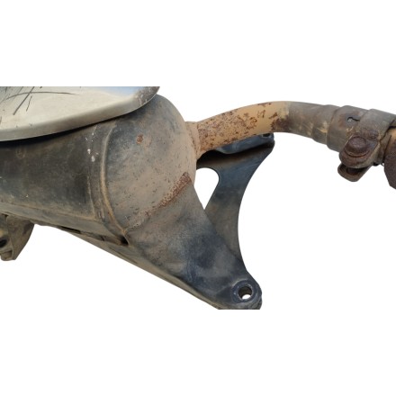 TERMINALE SCARICO MARMITTA SILENZIATORE MOTORE ORIGINALE PIAGGIO X9 250 2000