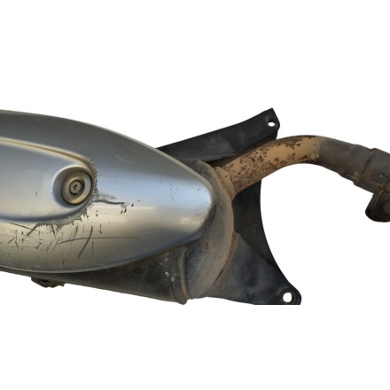 TERMINALE SCARICO MARMITTA SILENZIATORE MOTORE ORIGINALE PIAGGIO X9 250 2000