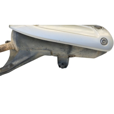 TERMINALE SCARICO MARMITTA SILENZIATORE MOTORE ORIGINALE PIAGGIO X9 250 2000