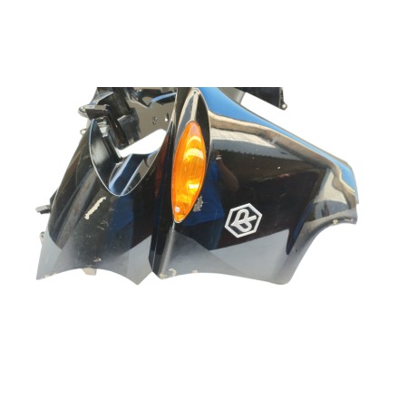 CARENA SCUDO CUPOLINO FANALE E FRECCE ANTERIORE ORIGINALE PIAGGIO X9 250 2000