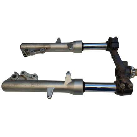 FORCELLA SOSPENSIONE ANTERIORE PIASTRA E STELI ORIGINALE PIAGGIO X9 250 2000