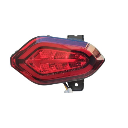 QJ Motor SRK 125 S 2024 GRUPPO FARO FANALE STOP POSTERIORE ORIGINALE