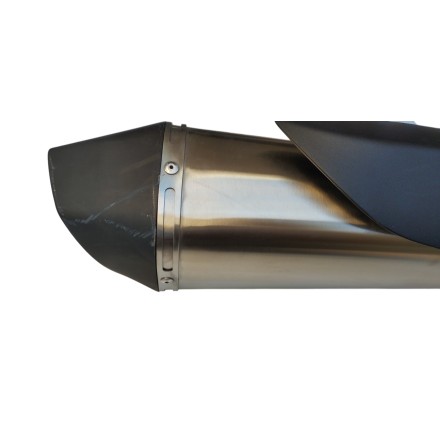 QJ Motor SRK 125 S 2024 TERMINALE SCARICO SILENZIATORE MARMITTA ORIGINALE