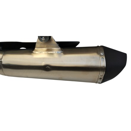 QJ Motor SRK 125 S 2024 TERMINALE SCARICO SILENZIATORE MARMITTA ORIGINALE