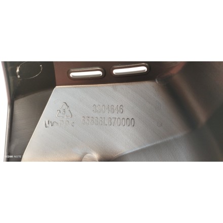 QJ Motor SRK 125 S 2024 PLASTICA COVER COPRI MODULATORE ABS ORIGINALE