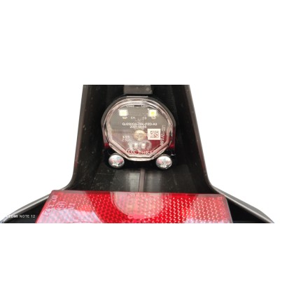 QJ Motor SRK 125 S 2024 PARAFANGO PORTATARGA CON FRECCE POSTERIORI ORIGINALE