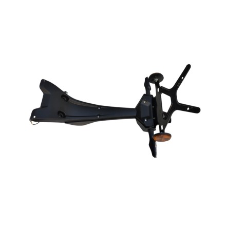 QJ Motor SRK 125 S 2024 PARAFANGO PORTATARGA CON FRECCE POSTERIORI ORIGINALE