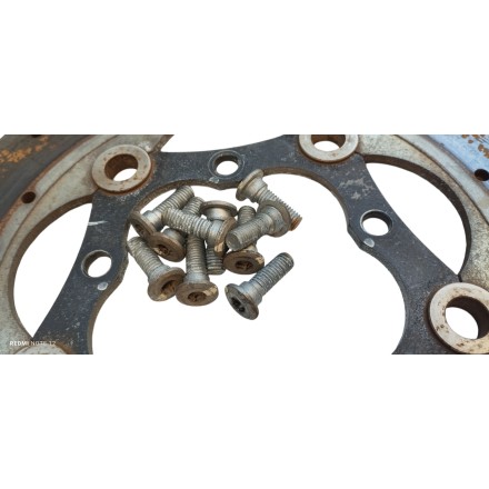 MOTO GUZZI Nevada 350 2000 COPPIA DISCHI FRENO ANTERIORI ORIGINALE
