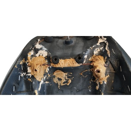 MOTO GUZZI Nevada 350 2000 SEDILE SELLA ANTERIORE + SCHIENALE ORIGINALE