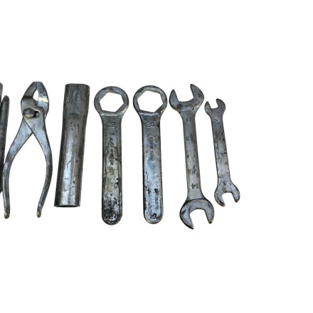 SUZUKI DL 1000 V-STROM 2002 SET UTENSILI CHIAVI TROUSSE ATTREZZI ORIGINALE