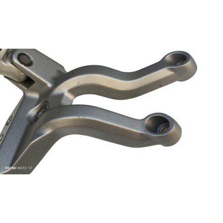 SUZUKI DL 1000 V-STROM 2002 SUPPORTO CON PEDANA POSTERIORE SINISTRA ORIGINALE