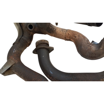 SUZUKI DL 1000 V-STROM 2002 KIT COLLETTORI TUBI SCARICO MOTORE ORIGINALI