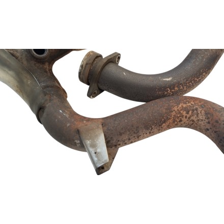 SUZUKI DL 1000 V-STROM 2002 KIT COLLETTORI TUBI SCARICO MOTORE ORIGINALI