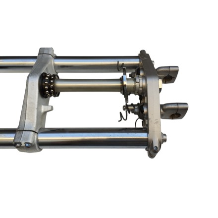 SUZUKI DL 1000 V-STROM 2002 FORCELLA SOSPENSIONE ANTERIORE COMPLETA ED ORIGINALE