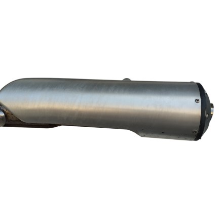 SUZUKI DL 1000 V-STROM 2002 COPPIA SCARICHI TERMINALI SILENZIATORI ORIGINALI