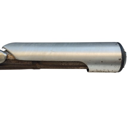 SUZUKI DL 1000 V-STROM 2002 COPPIA SCARICHI TERMINALI SILENZIATORI ORIGINALI