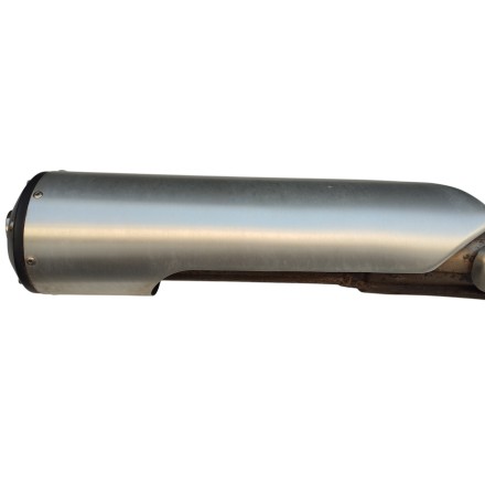 SUZUKI DL 1000 V-STROM 2002 COPPIA SCARICHI TERMINALI SILENZIATORI ORIGINALI