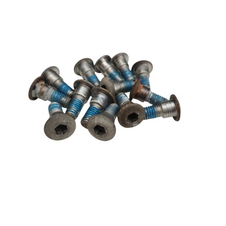 SUZUKI DL 1000 V-STROM 2002 SET VITERIA BULLONI PERNI DISCHI FRENO ORIGINALI