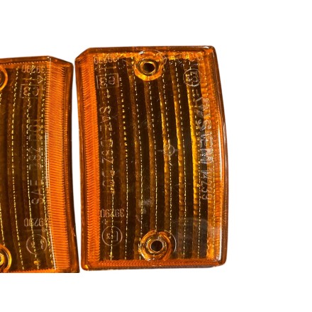 SET 2 GEMME CORPO LUMINOSE VETRO FRECCIA PIAGGIO VESPA PK