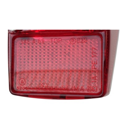 FARO FANALE POSTERIORE ORIGINALE SEIMA Mod. 2063 Peugeot 104 ciclomotore