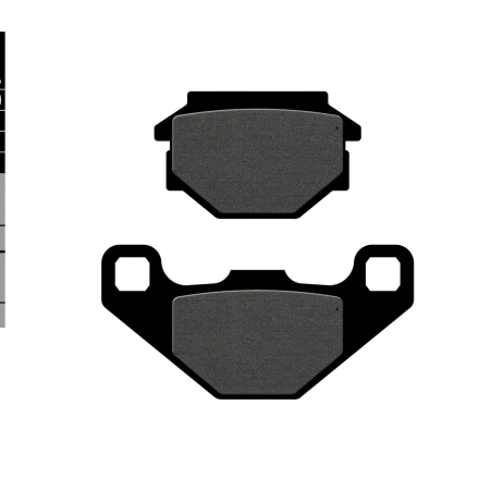 GALFER PASTIGLIE FRENO PER APRILIA 	MOTO 6.5 MX/PEGASO/RX/SX 125 TUAREG 600 WIND