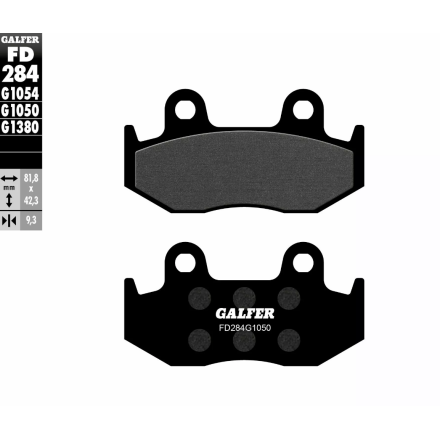 GALFER PASTIGLIE FRENO PER HONDA NHX SH LEAD NES CHIOCCIOLA, BURGMAN, 